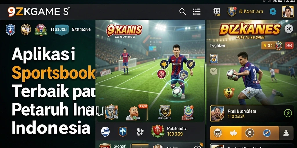 Tampilan gameplay Sportsbook yang menarik dan interaktif di 9ZKGAMES.