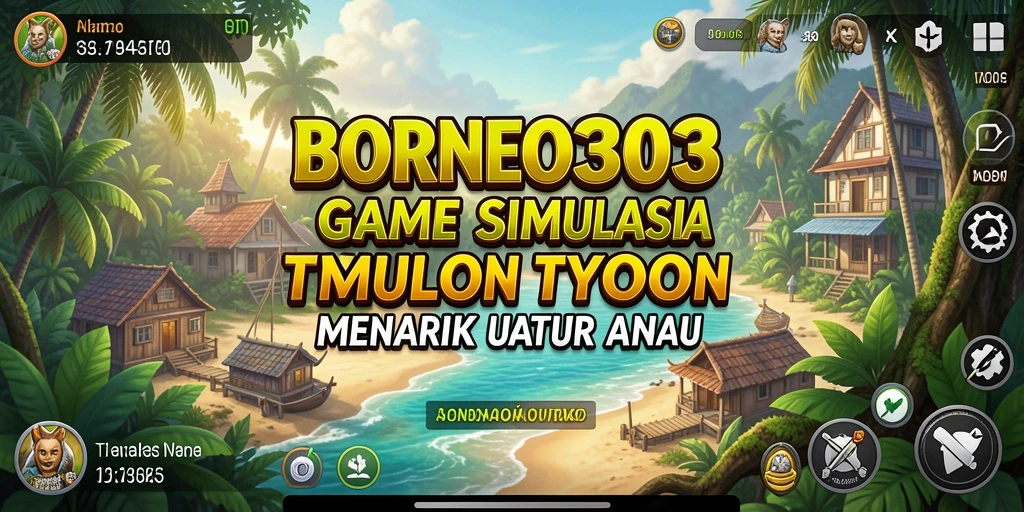 Tampilan gameplay menarik dari BORNEO303 yang menggambarkan pengalaman Tycoon.