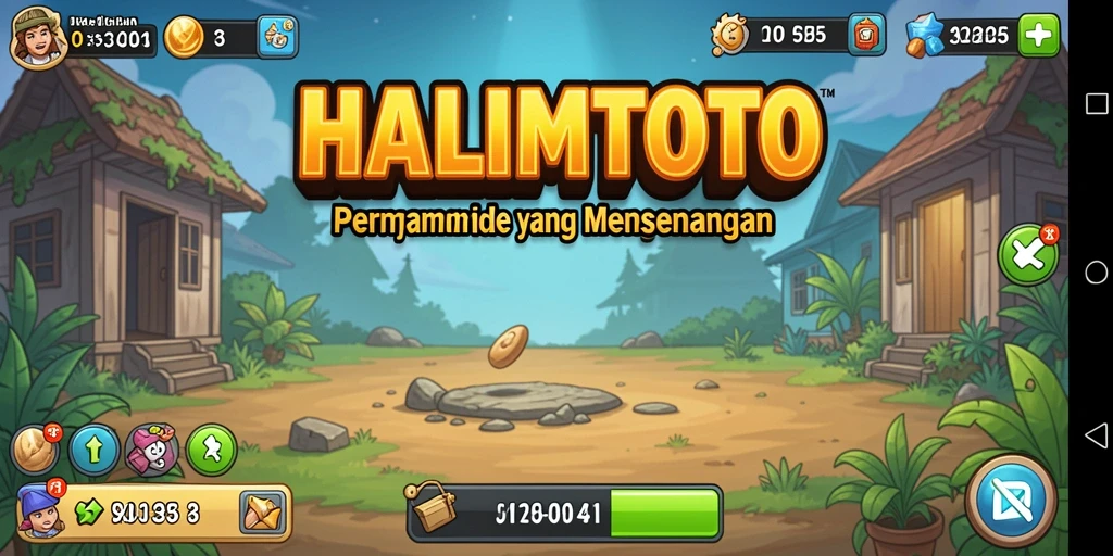 Tangkapan layar menunjukkan gameplay Idle yang seru dan interaktif.