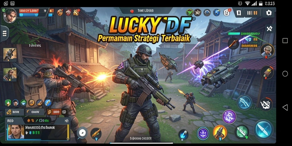 Tampilan menarik gameplay <strong>LUCKYDF</strong> dengan strategi yang mendebarkan.