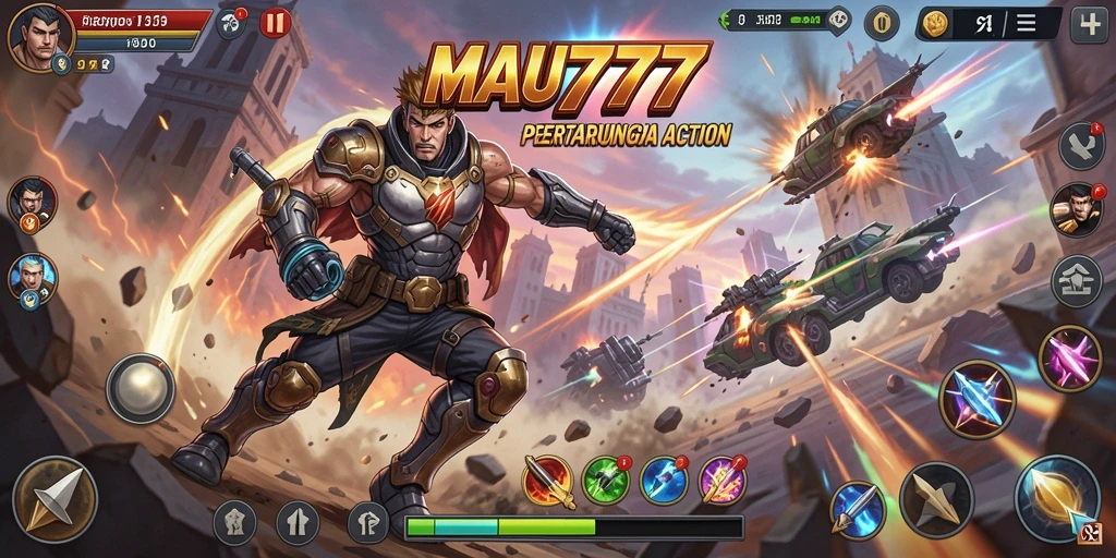 Screenshot gameplay MAU777 menampilkan aksi seru dan adrenalin yang tinggi.