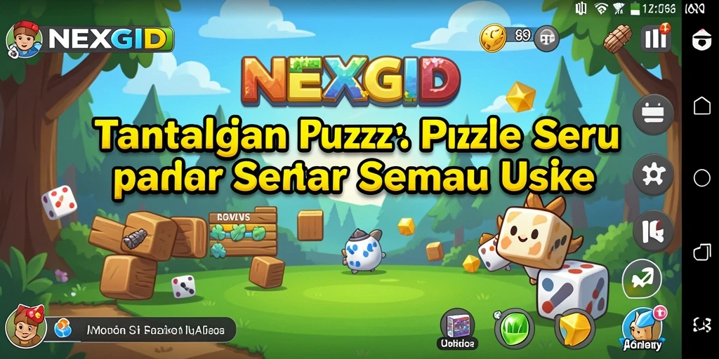 Tangkapan layar gameplay <strong>NEXGID</strong> menampilkan tantangan yang menarik.