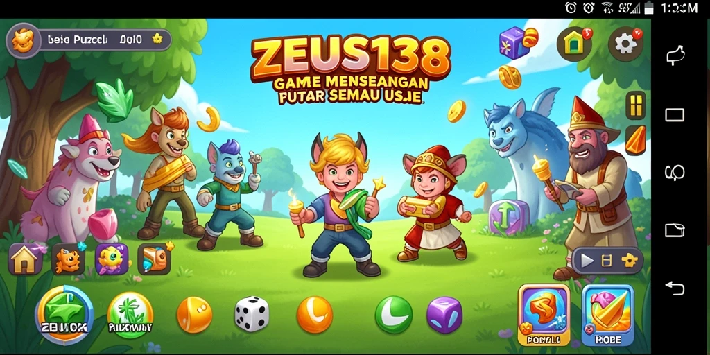 Screenshot menunjukkan gameplay teka-teki yang menantang dan menarik.